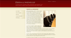 Desktop Screenshot of desenasweeney.com